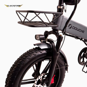 Elscooter Sweden Gra Elcykel 1 scaled 1 Elcykel DOUCHEBIKE 1000W STIL Elcykel DOUCHEBIKE 1000W STIL - hopfällbar - räckvidd 100km