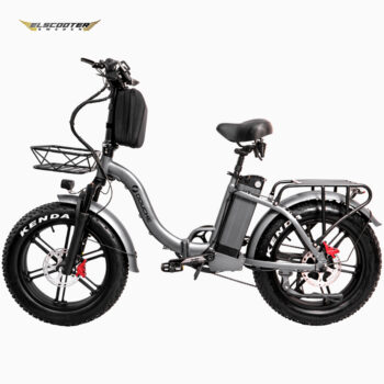 Elscooter Sweden Gra Elcykel 12 1 scaled 1 Elcykel DOUCHEBIKE Elcykel DOUCHEBIKE 1000W SVAN - hopfällbar - räckvidd 100km