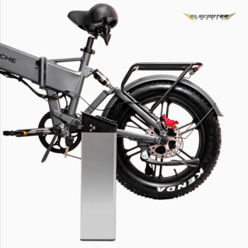 Elscooter Sweden Gra Elcykel 12 scaled 1 Elcykel DOUCHEBIKE 1000W STIL Elcykel DOUCHEBIKE 1000W STIL - hopfällbar - räckvidd 100km
