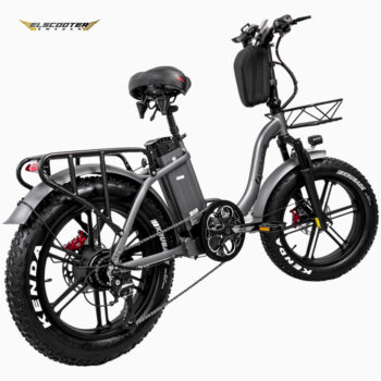 Elscooter Sweden Gra Elcykel 13 scaled 1 Elcykel DOUCHEBIKE Elcykel DOUCHEBIKE 1000W SVAN - hopfällbar - räckvidd 100km