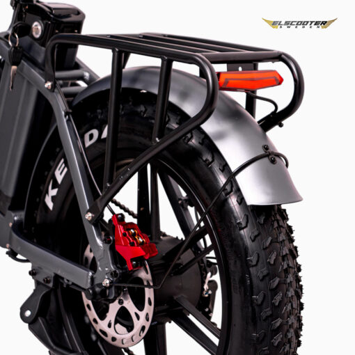 Elscooter Sweden Gra Elcykel 7 1 scaled 1 Electric Bike DOUCHEBIKE Electric Bike DOUCHEBIKE 1000w SWAN - Foldable - Range 100km