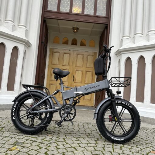 helbild sidan kyrka Electric Bike DOUCHEBIKE 1000W STYLE Electric Bike DOUCHEBIKE 1000w STYLE - Foldable - Range 100km