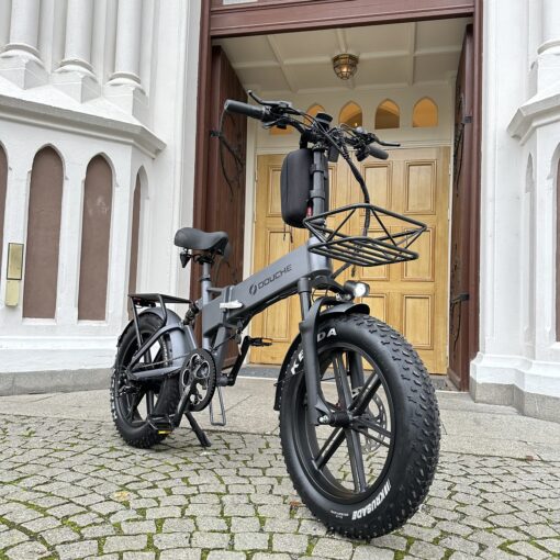snett fram kyrka scaled 1 Electric Bike DOUCHEBIKE 1000W STYLE Electric Bike DOUCHEBIKE 1000w STYLE - Foldable - Range 100km