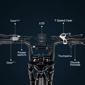 03 <h2>Elcykel DOUCHEBIKE 750W Limpan</h2> Elcykel DOUCHEBIKE 750W Limpan - 60km räckvidd