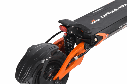 10 Teverun Blade GT II – patinete eléctrico de primera calidad con una velocidad máxima de 85 km/h, hasta 80 km de autonomía, motores duales y equipamiento de seguridad completo. TEVERUN Blade GT II