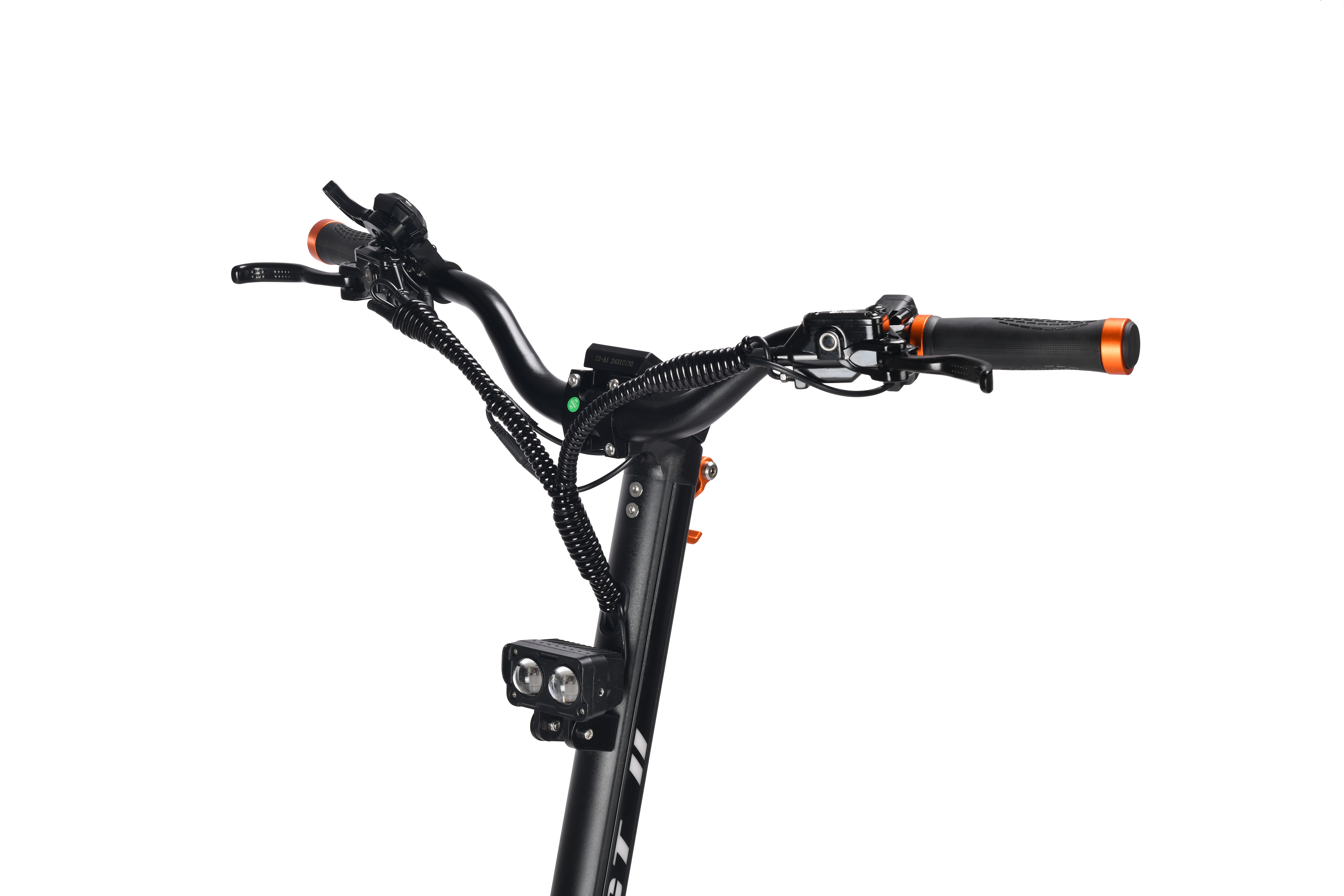 13 13 Teverun Blade GT II – patinete eléctrico de primera calidad con una velocidad máxima de 85 km/h, hasta 80 km de autonomía, motores duales y equipamiento de seguridad completo. TEVERUN Blade GT II