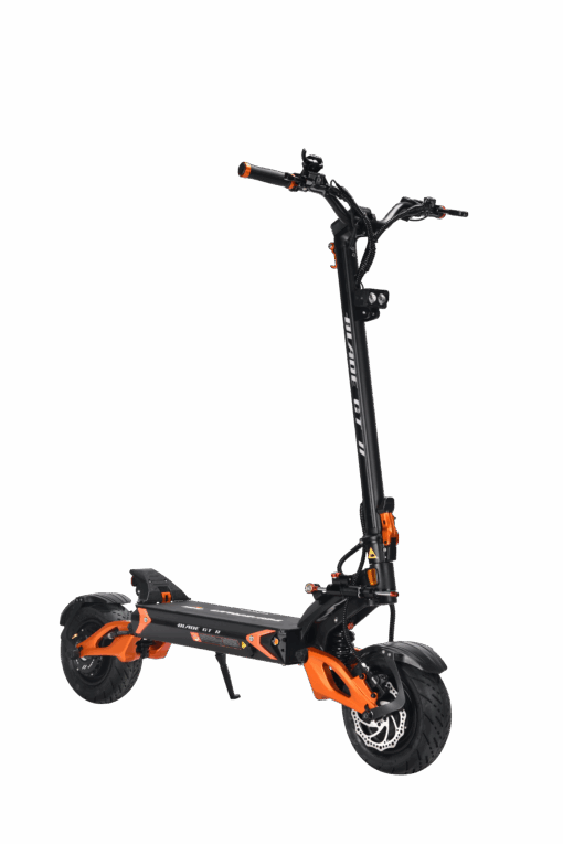 6 Teverun Blade GT II – patinete eléctrico de primera calidad con una velocidad máxima de 85 km/h, hasta 80 km de autonomía, motores duales y equipamiento de seguridad completo. TEVERUN Blade GT II