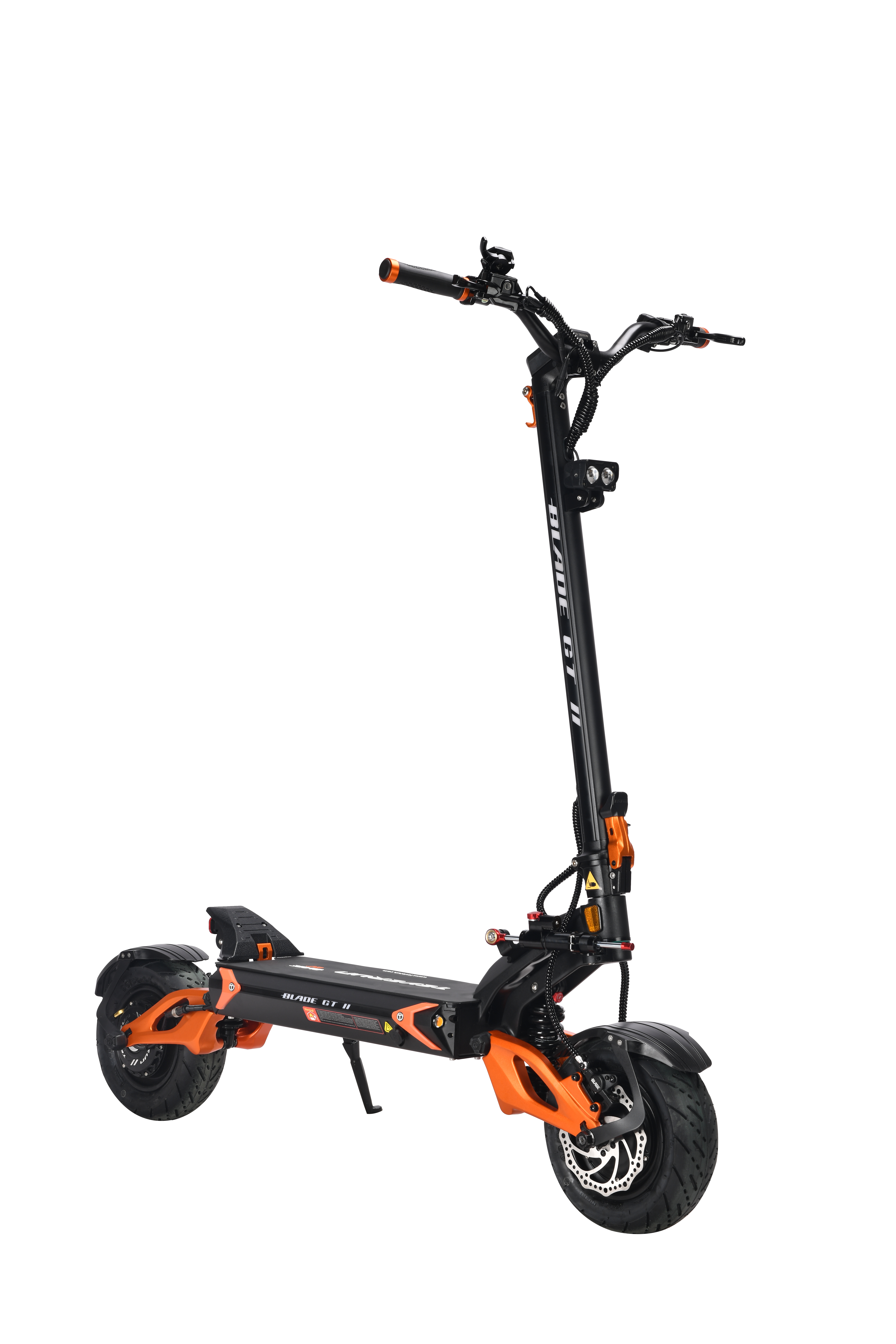 6 6 Teverun Blade GT II – patinete eléctrico de primera calidad con una velocidad máxima de 85 km/h, hasta 80 km de autonomía, motores duales y equipamiento de seguridad completo. TEVERUN Blade GT II