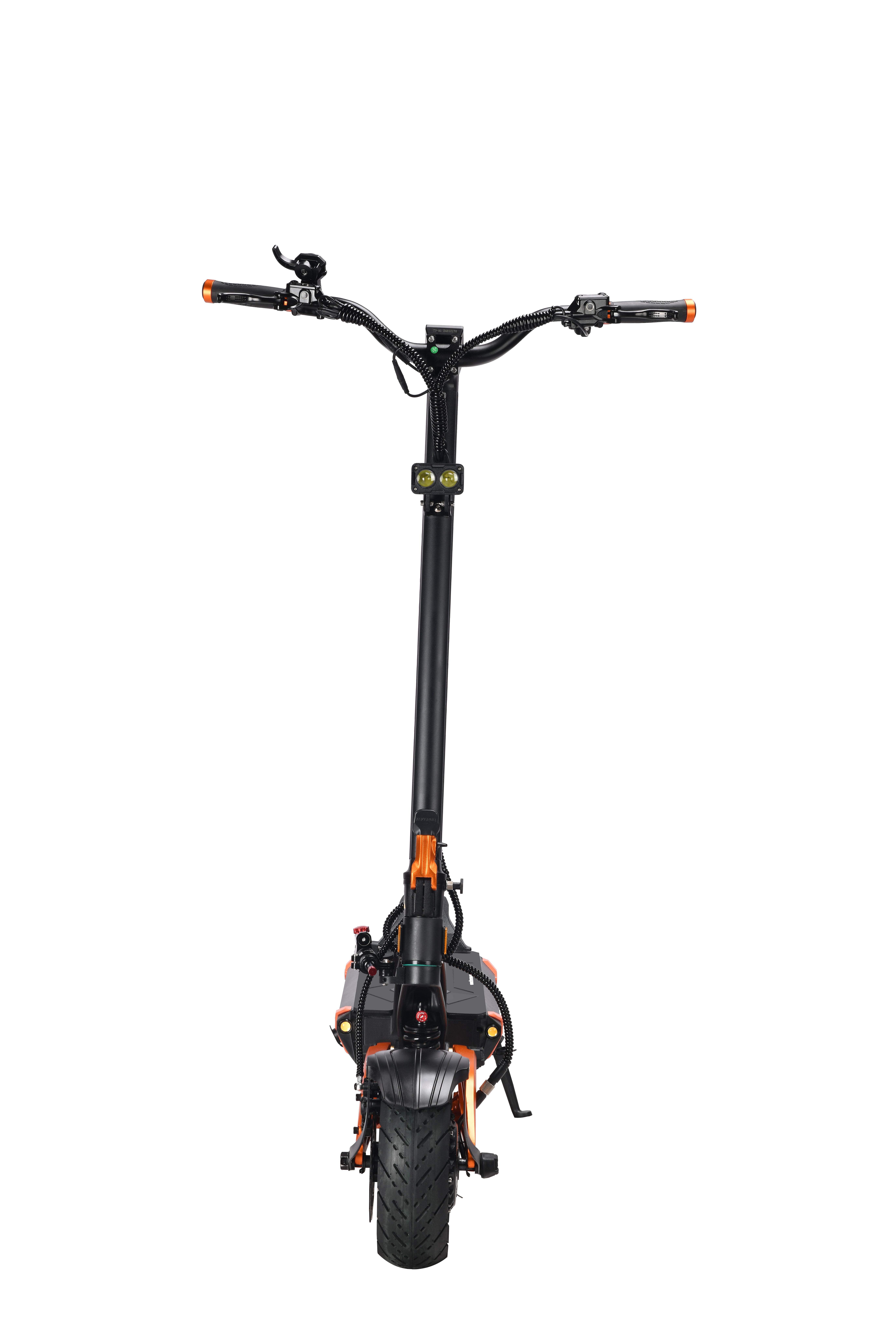 7 7 Teverun Blade GT II – patinete eléctrico de primera calidad con una velocidad máxima de 85 km/h, hasta 80 km de autonomía, motores duales y equipamiento de seguridad completo. TEVERUN Blade GT II