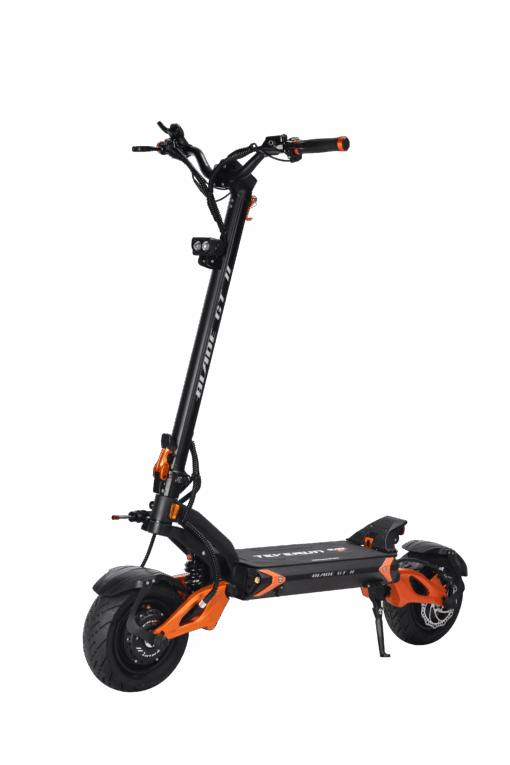 8 Teverun Blade GT II – patinete eléctrico de primera calidad con una velocidad máxima de 85 km/h, hasta 80 km de autonomía, motores duales y equipamiento de seguridad completo. TEVERUN Blade GT II