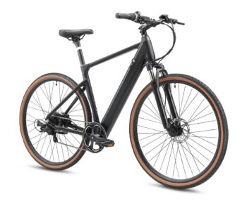 Douchebike slim black font side Douchebike SLIM – Bicicleta eléctrica con 85 km de autonomía para moverte por la ciudad con facilidad