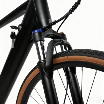 Douchebike slim black suspention Douchebike SLIM – Bicicleta eléctrica con 85 km de autonomía para moverte por la ciudad con facilidad