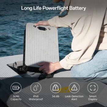 Waydoo EVOMax 4 Waydoo Flyer EVO Max är en stabil e-foil med 130L bräda, 6 kW motor och upp till 2 timmars åktid. Frakt ingår i Priset - Beställ din elektriska surfbräda idag! Waydoo Flyer EVO Max – e-foil med 130L bräda och 6 kW motor